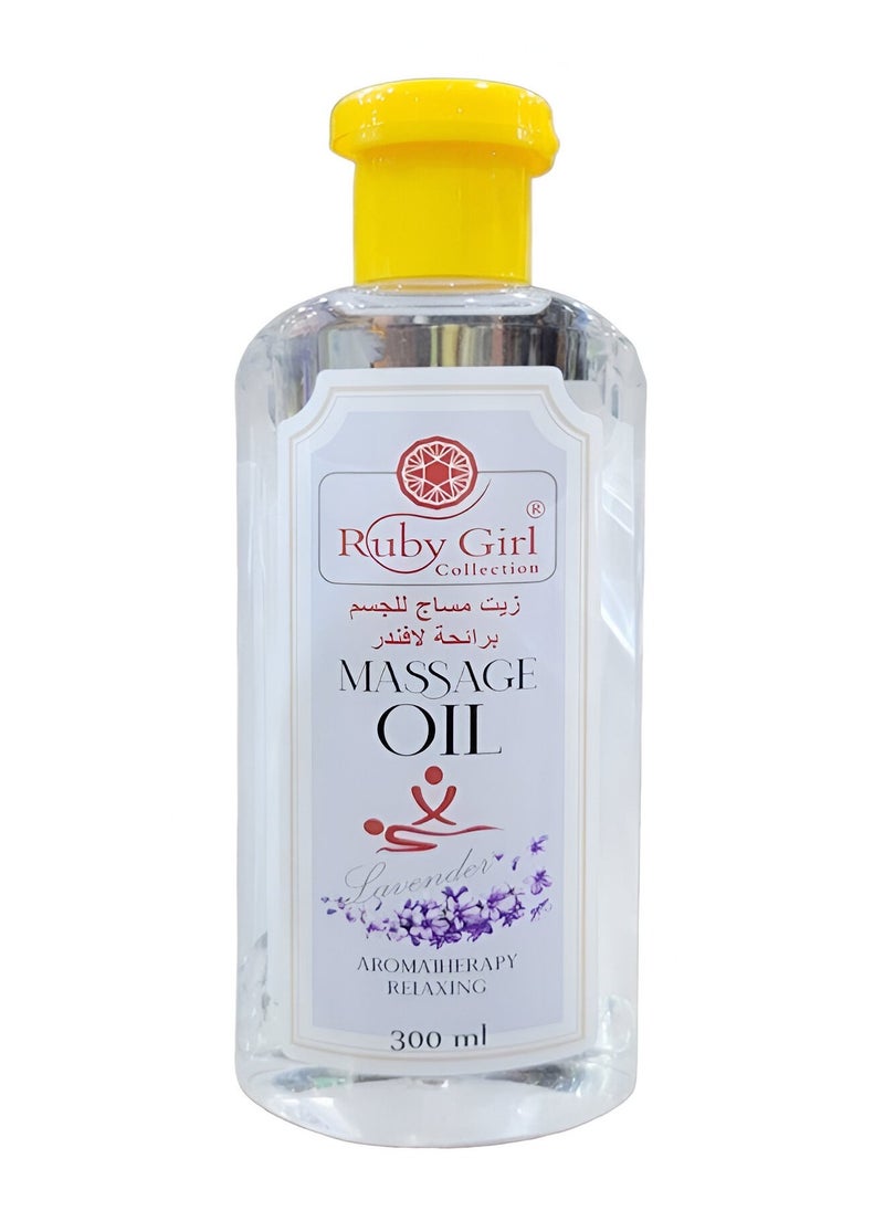 Ruby Girl - Lavender Massage Oil 300ml - Image 1