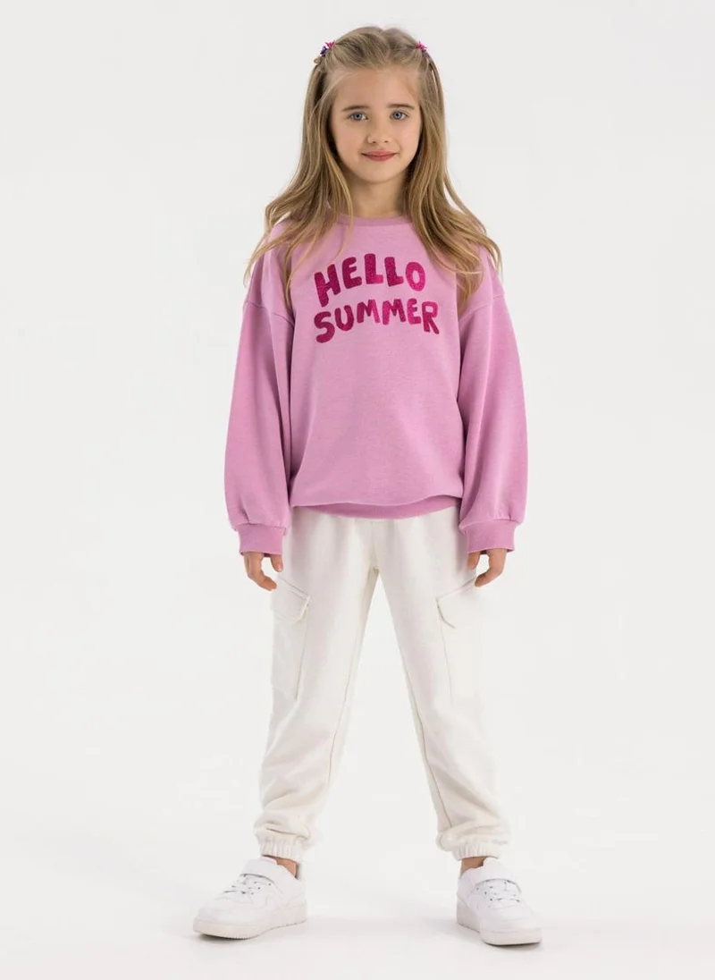 مينوتي Teen Girls Fleece Cargo Joggers
