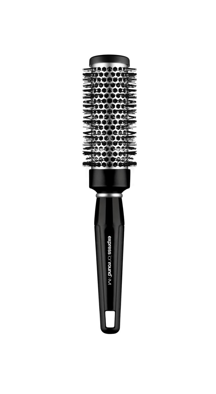 Paul Mitchell Pro Tools Express Ion Aluminum Round Brush, For Blow-Drying All Hair Types, Medium - Image 1
