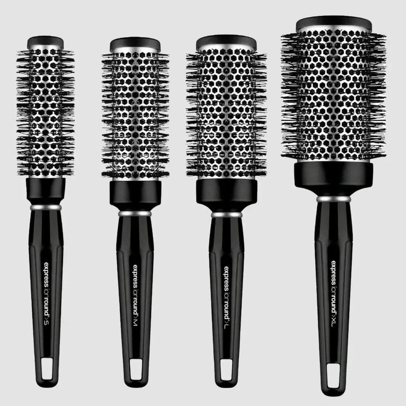 Paul Mitchell Pro Tools Express Ion Aluminum Round Brush, For Blow-Drying All Hair Types, Medium - Image 2