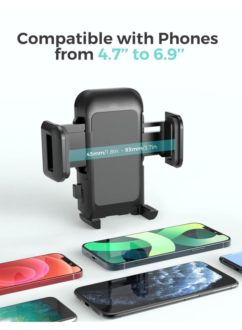 Bukela Gooseneck Universal 360° Car Phone Holder for Car– Windshield & Dashboard Holder with Strong Suction Cup, Anti-Shake Stabilizer Windscreen Car Mount Grip Flexible Long Arm Cradle for All Smartphones - Image 3