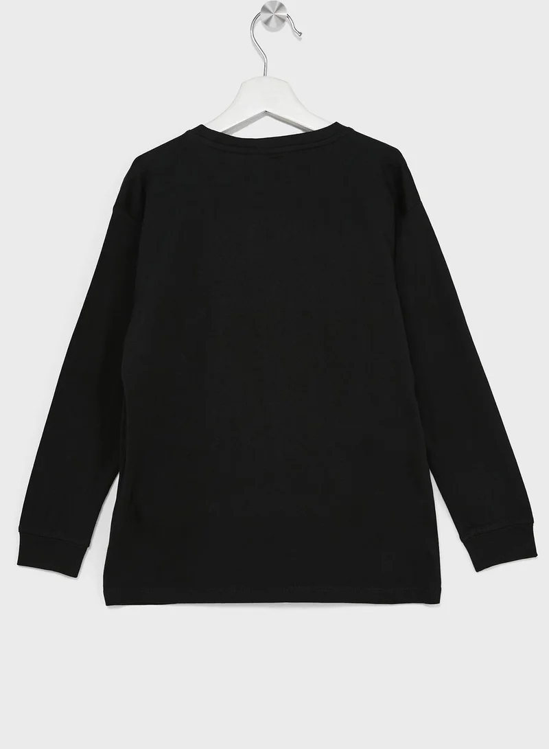 Calvin Klein Jeans Kids Crew Neck T-Shirt