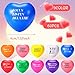 Jerify 60 Pcs Heart Stress Balls Foam Motivational Stress Balls Bulk Anxiety Relief Toys for Kids Adults Party Favors Valentines Day School Classroom Exchange Gifts - Image 4