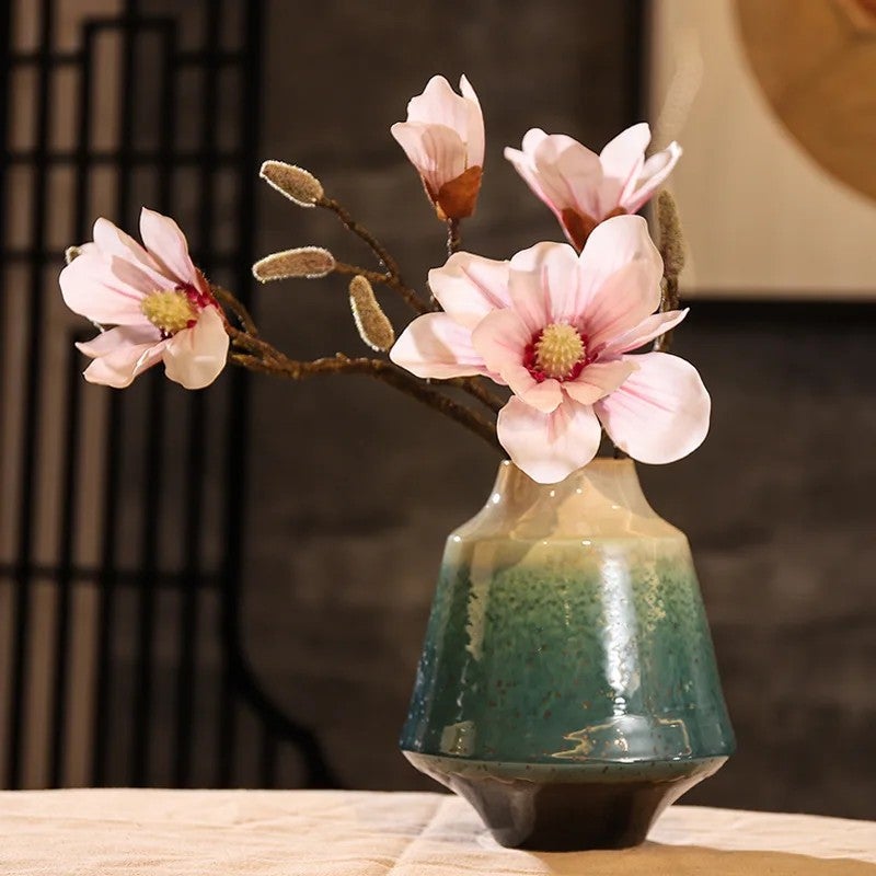 Y&D Modern Ceramic Vase Set - Decorative Vases for Living Room Decor - Home Decoration Ornaments - Image 5