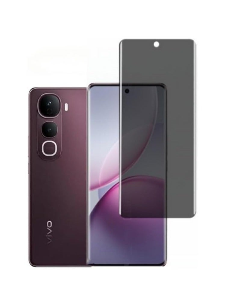 عام 3 قطع من واقي الشاشة الخصوصي المتوافق مع Vivo Y400 Pro 5G - زجاج خصوصي بكامل التغطية، مقاوم للتجسس، مطلي بالأشعة فوق البنفسجية، مضاد للانحناء الحراري - Image 1