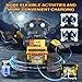 ADUSRIZ 5 in1 Stem Robot Building Kit for Kids Ages 813 688 PCS Remote App Controlled Dinosaur Car Building Toys for Kids Science Learning Birthday Gifts for 8 9 10 11 12 Years Old Boys Girls - Image 4