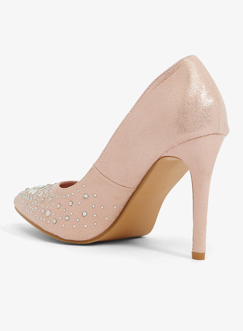 آن ميشيل حذاء حفلات مزين - Image 3