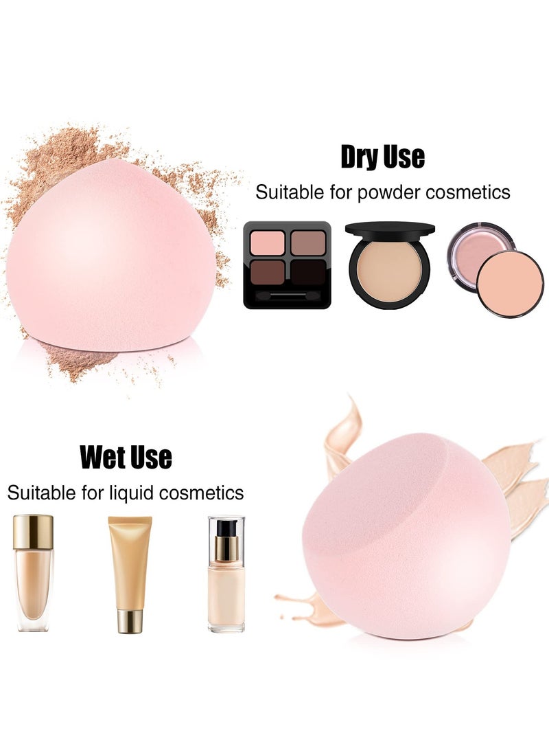 SYOSI - Makeup Sponge, 2 Pcs Ultra Soft Makeup Sponge Egg Marshmallow Expanding Sponge with Box Individually Packaged for Liquid Foundation Cream and Cream Lotion - Image 1