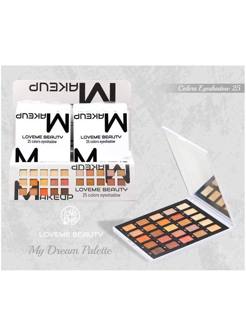 LOVE ME 25 Color Shade Palette - Image 2