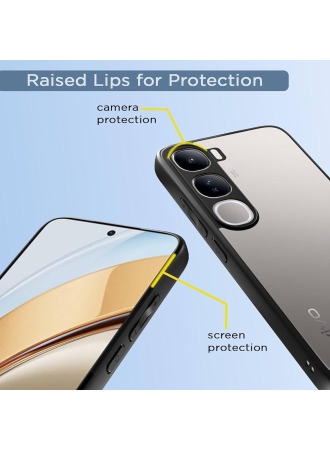 تي ام جراب TM شفاف لـ  Y31 5G و Vivo Y21d 4G  مضاد للصدمات بحماية الكاميرا وتصميم خفيف وأنيق - Image 2