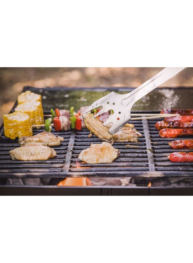 Roxon S601 6 in 1 MBT3 Foldable Grill Utensils Set Grilling Tongs for Backyard Barbecue and Camping - Image 5