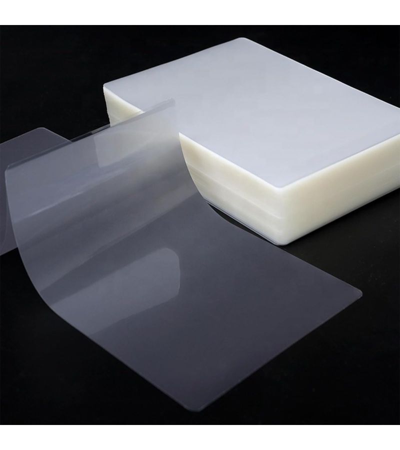 100 Pack A4 Thermal Laminating Pouches 5.5C 95x135mm For 3R 4R 5R 6R A4 Size PVC Film Waterproof Dry Erase Compatible With All Office School Thermal Laminators Heat Sealed - Image 1