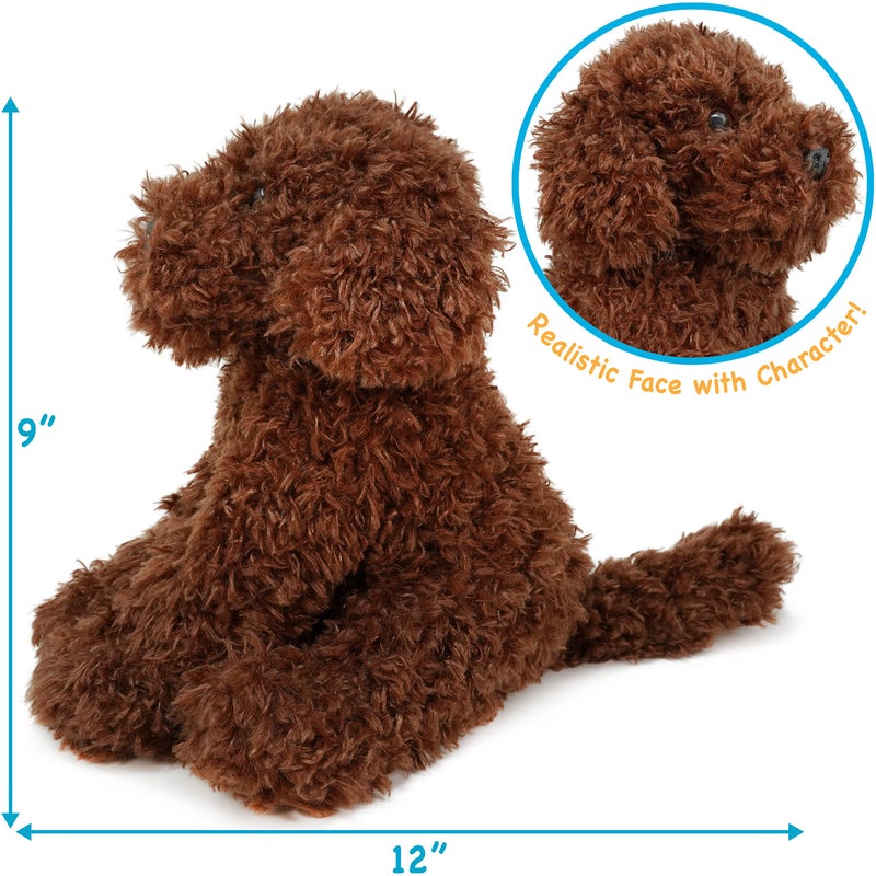 TigerHart Laurel The Labradoodle  12 Inch Stuffed Animal Plush - Image 3