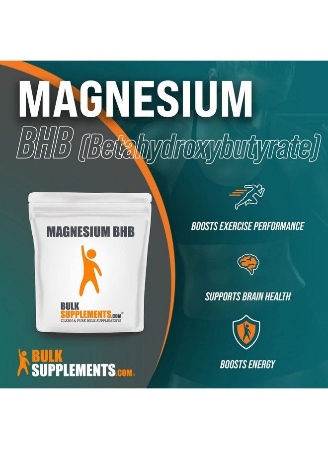 BULKSUPPLEMENTS.COM - Magnesium Bhb Powder Beta Hydroxybutyrate Powder For Ketosis & Ketogenic Diet 1500Mg (1.5G) Per Serving 667 Servings (1 Kilogram 2.2 Lbs) - Image 1