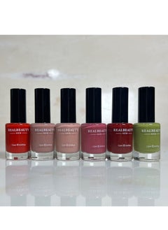 REAL BEAUTY 24-Piece Nail Polish Set Multicolour  - Image 4