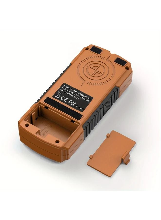 White Wall Scanner 5 In 1 Multifunctional Stud Locator With LCD Display For Metal Stud AC Wire And Pipeline Detection - Image 4