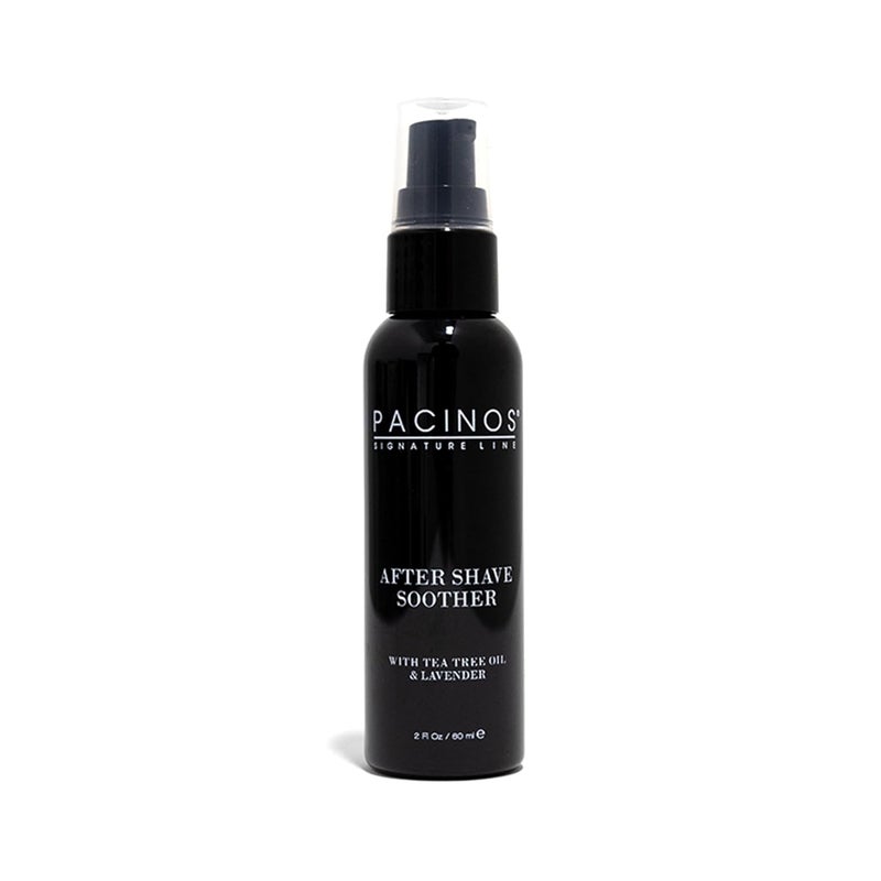 Pacinos After Shave Soother for Men  Moisturizes the Skin and Helps to Prevent Razor Bumps and Ingrown Hairs  With Soothing Lavender and Tea Tree Oil  Helps to Calm Irritating Razor Burn  2 oz
