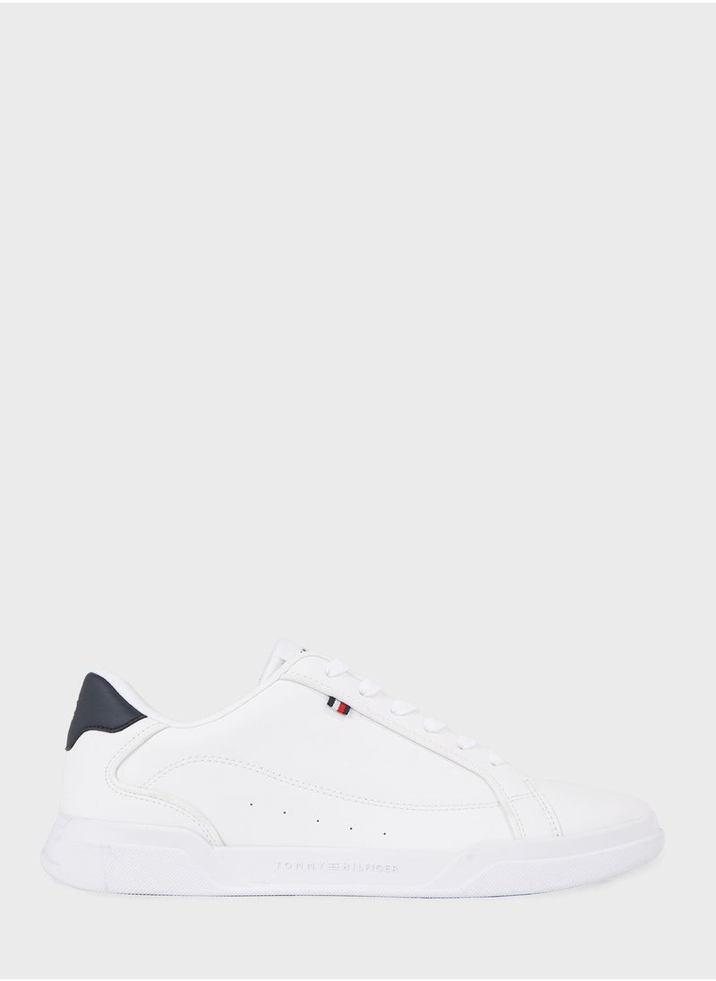 TOMMY HILFIGER - Logo Print Lace Up Sneaker - Image 1