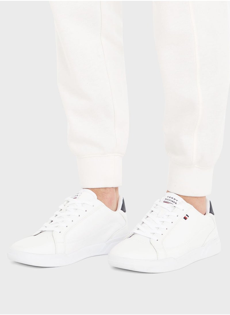 TOMMY HILFIGER - Logo Print Lace Up Sneaker - Image 1