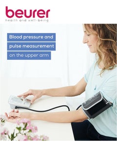 Beurer Blood Pressure Monitor BM 35 + Clinical Thermometer FT 09 Combo  - Image 3