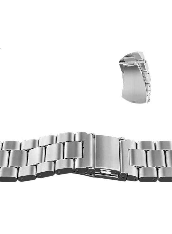 Bing Hong Binghong Stainless Steel Metal Watch Band For Apple Watch Series 2/S10/S9/S8/S7, Men'S Summer Silver Watch Strap - 44/45/46/49Mm - Image 2