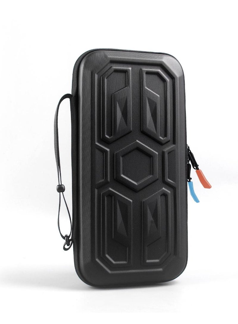 فوميمو حقيبة حمل متوافقة مع نينتندو سويتش 2، هيكل صلب مقاوم للماء، جراب محمول واقٍ صلب مع جيوب للملحقات والألعاب - Image 4