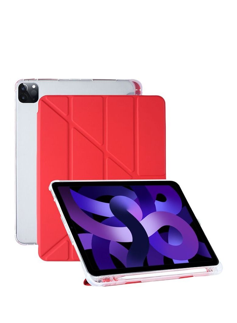 Loquat Red iPad Soft Shell Low Protective Case With Pen Slot