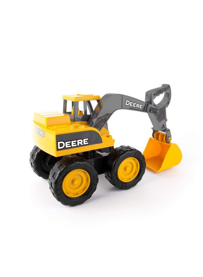 John Deere John Deere Sandbox Big Scoop Excavator Toy with Tilting Dump Bed - Construction Toys - Frustration Free Packaging FFP - 15 Inch  - Image 4