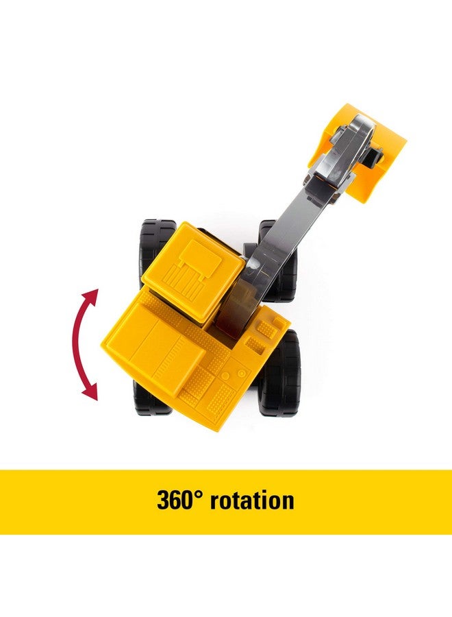 John Deere John Deere Sandbox Big Scoop Excavator Toy with Tilting Dump Bed - Construction Toys - Frustration Free Packaging FFP - 15 Inch  - Image 3