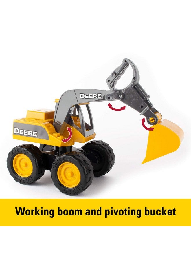 John Deere John Deere Sandbox Big Scoop Excavator Toy with Tilting Dump Bed - Construction Toys - Frustration Free Packaging FFP - 15 Inch  - Image 2