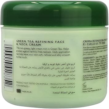 Cyclax Nature Pure Green Tea Face Neck Cream 300ml Pack of 3 - Image 3