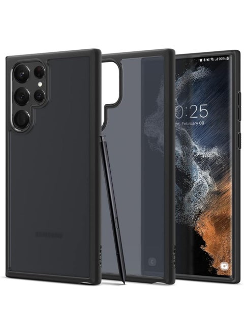 Spigen Ultra Hybrid Case Designed for Samsung Galaxy S22 Ultra (2022) - Frost Black