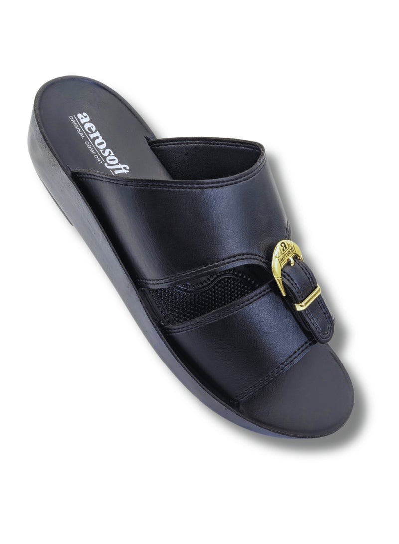 ايروسوفت شبشب رجالي من شركة إيروسوفت G8320 باللون الأسود - Image 1