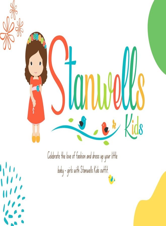 Stanwells Kids Girls Lehenga Choli Set - Cream & Red Kerala Kasavu Polka Brocade Silk with Floral Embroidery, 5-6 Years - Image 4