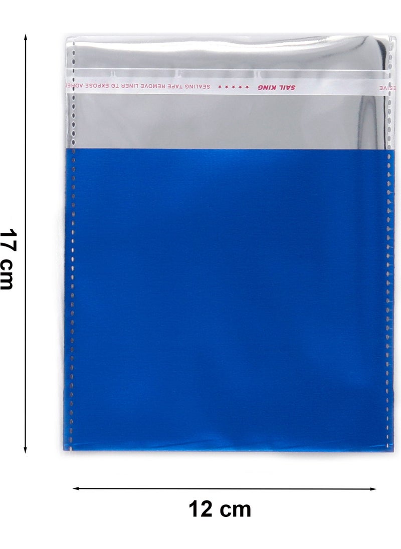 Repro Design 12X17 Luxury Blue Metalized Gift Package 50 Pieces  - Image 3