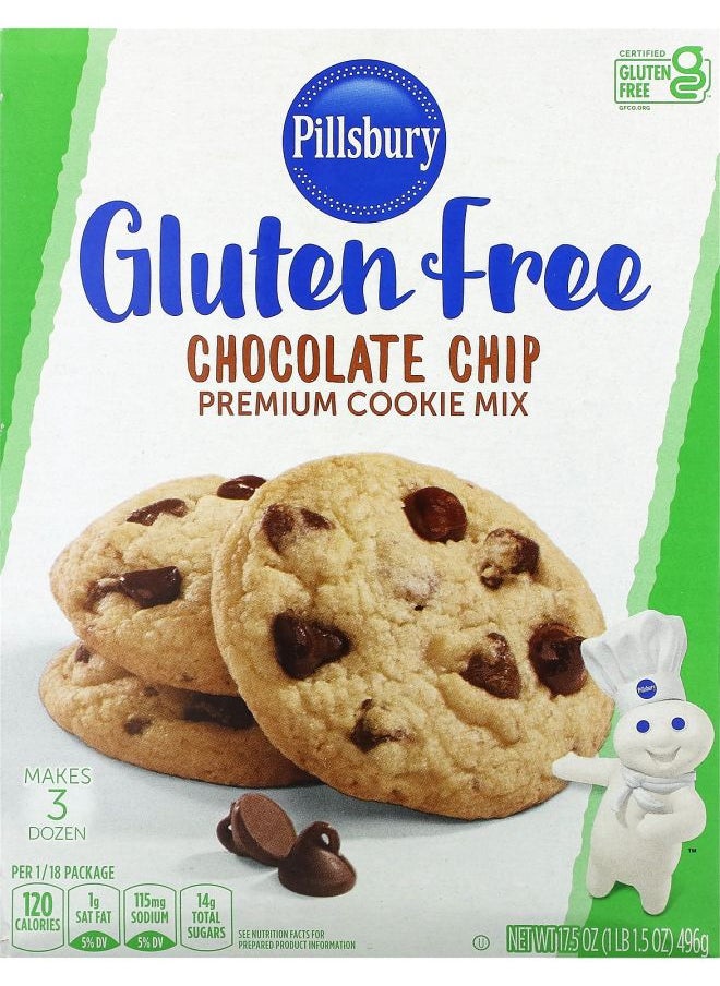 Chocolate Chip Premium Cookie Mix Gluten Free 17.5 oz (496 g) - pzsku/ZD85457EE39D773FD4A76Z/45/_/1740571415/6ca71232-4e1b-4adf-a556-5768d92d4a4e