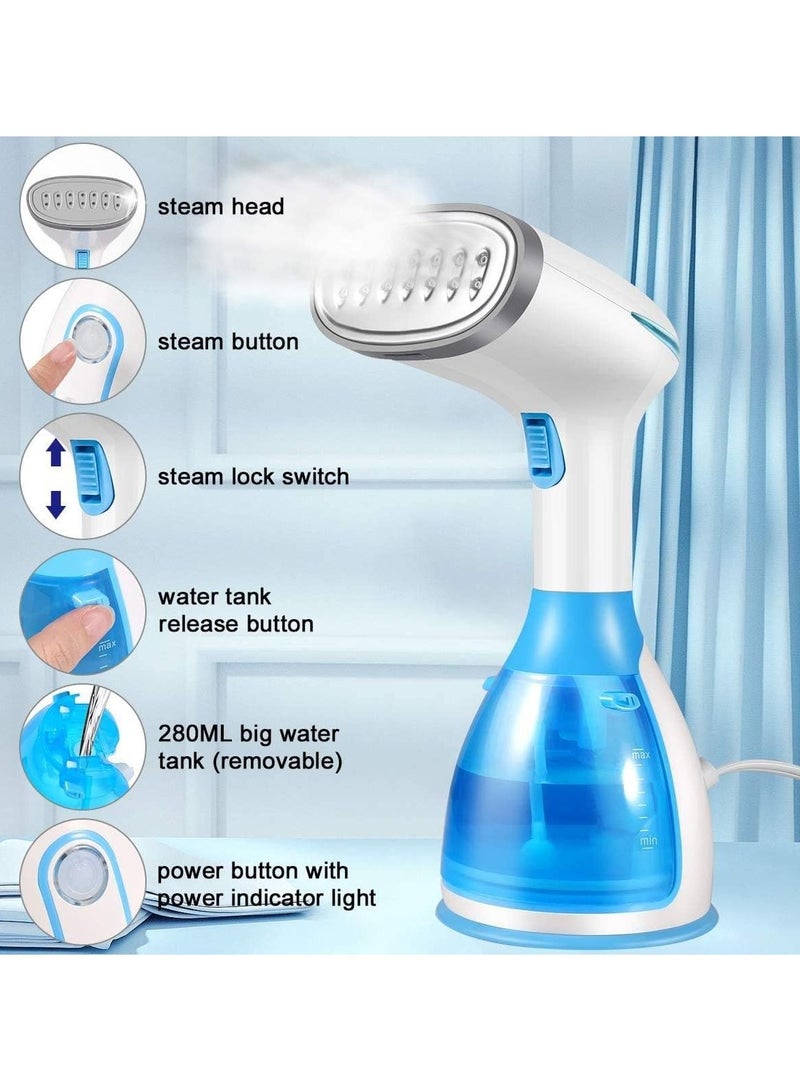SOSEKO Handheld Travel Iron Garment Steamer For Clothes Fabric Wrinkles Remover 1100W - Image 2