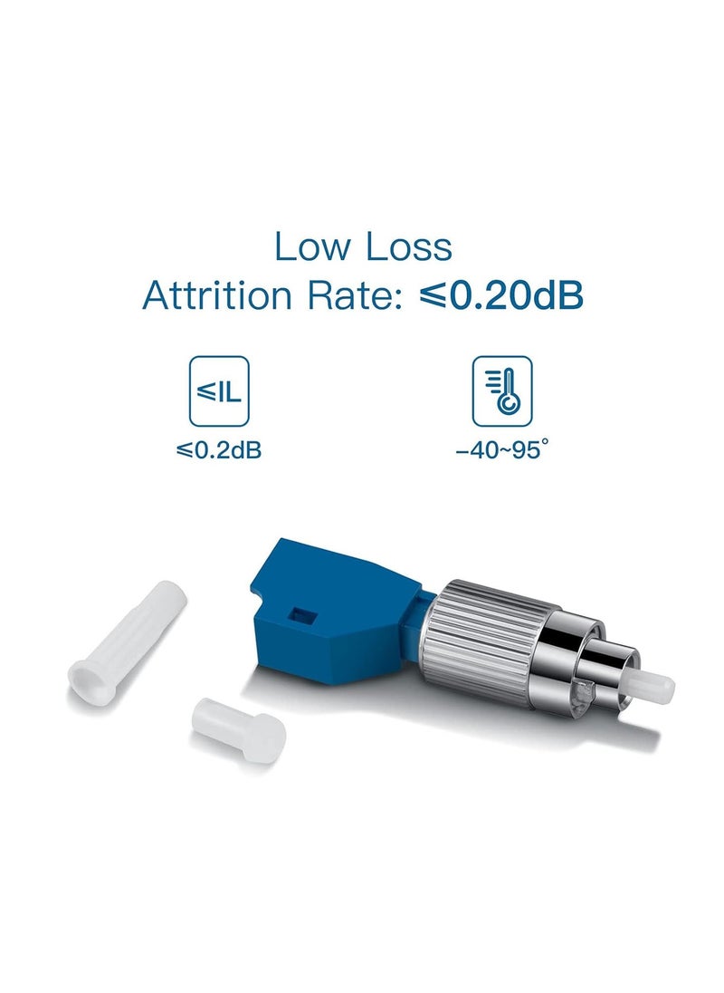 2 pcs Visual Fault Locator Adapter, FC Male to LC Female, Optic Fiber Convertor Single Mode 9/125um Hybrid Optical, Fiber Optical UPC Coupler - pzsku/ZD854643076D663F1581AZ/45/_/1698973303/27f983b6-d649-486e-bd8d-3dfb6b2eb4f9