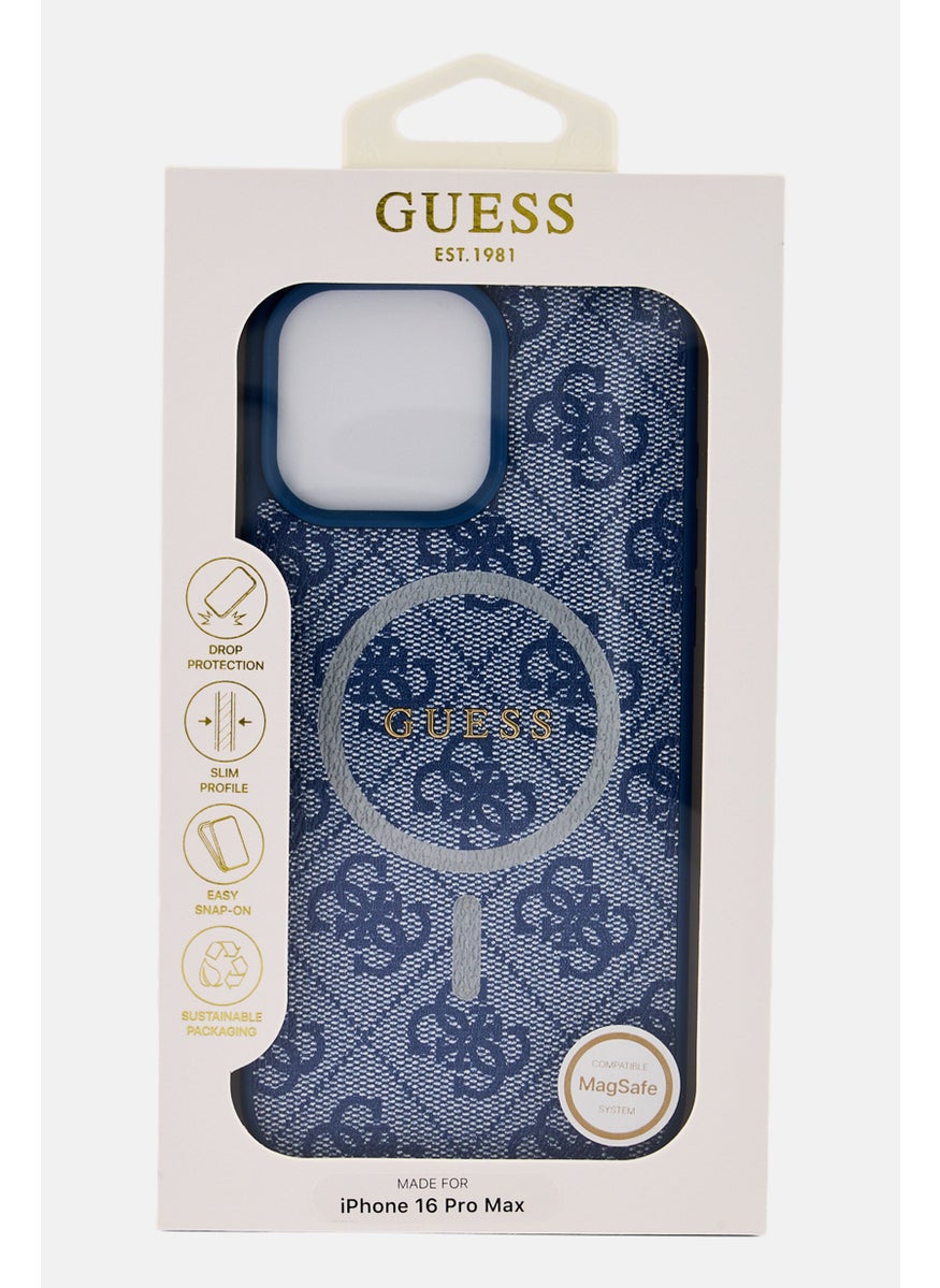 GUESS iPhone 16 Pro Max Magsafe Compatible Phone Case, Multicolor  - Image 1