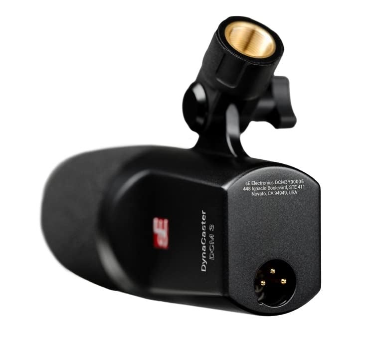 SE Electronics DCM3 Dynacaster DCM 3 Broadcast Microphone, Black - Image 4