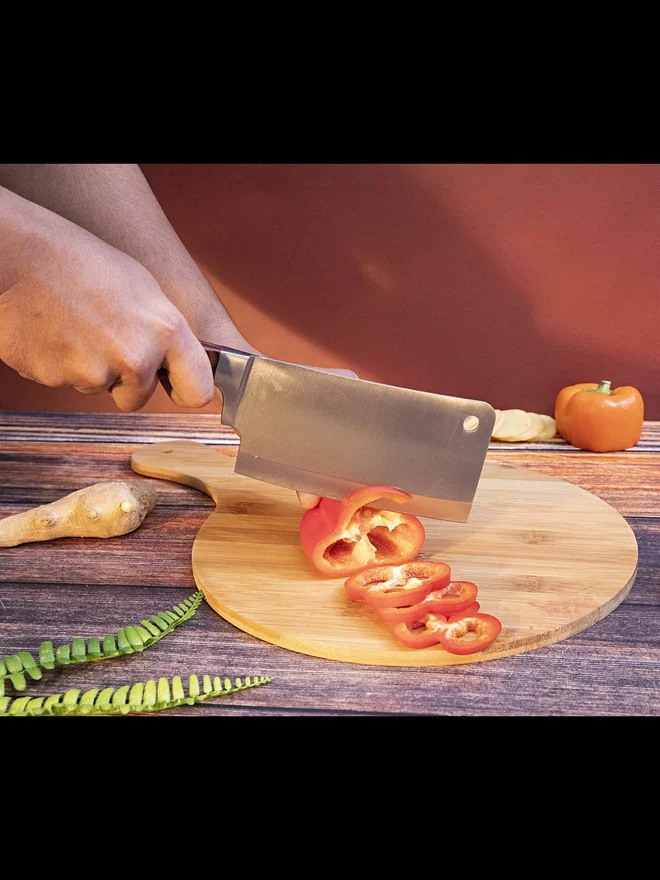 رويال فورد سكين جزار بمقبض خشبي ٦ بوصة