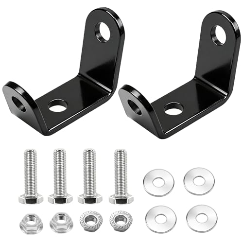 Ohoho Universal Mounting Bracket Kit for BoatBuckle G2 F14254 Retractable Transom Straps Mounting Bracket Kit for 1Inch or 2Inch Bolt on Retractable Ratchet Straps 5000lbs Break Strength - Image 1