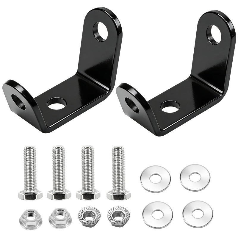 Ohoho Universal Mounting Bracket Kit for BoatBuckle G2 F14254 Retractable Transom Straps Mounting Bracket Kit for 1Inch or 2Inch Bolt on Retractable Ratchet Straps 5000lbs Break Strength - Image 3