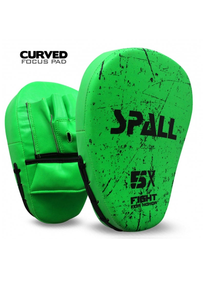 Spall Focus Pads Hook Jabs Mitt Boxing Pads Hand Target Gloves Training For Mma Kick Boxing Pad Muay Thai Training Martial Arts Punch Mitts For Kids Men And Women  - Image 1