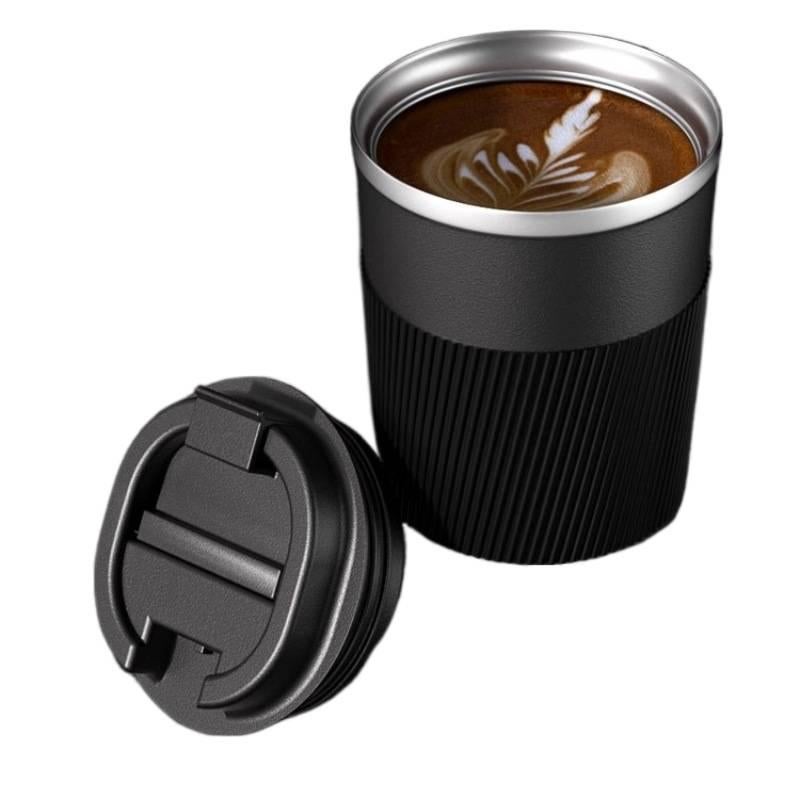 كوب قهوة للسفر من ستانلس ستيل، 510 ml من الستانلس ستيل لترتيب الأغراض للاستخدام العملي - Image 3