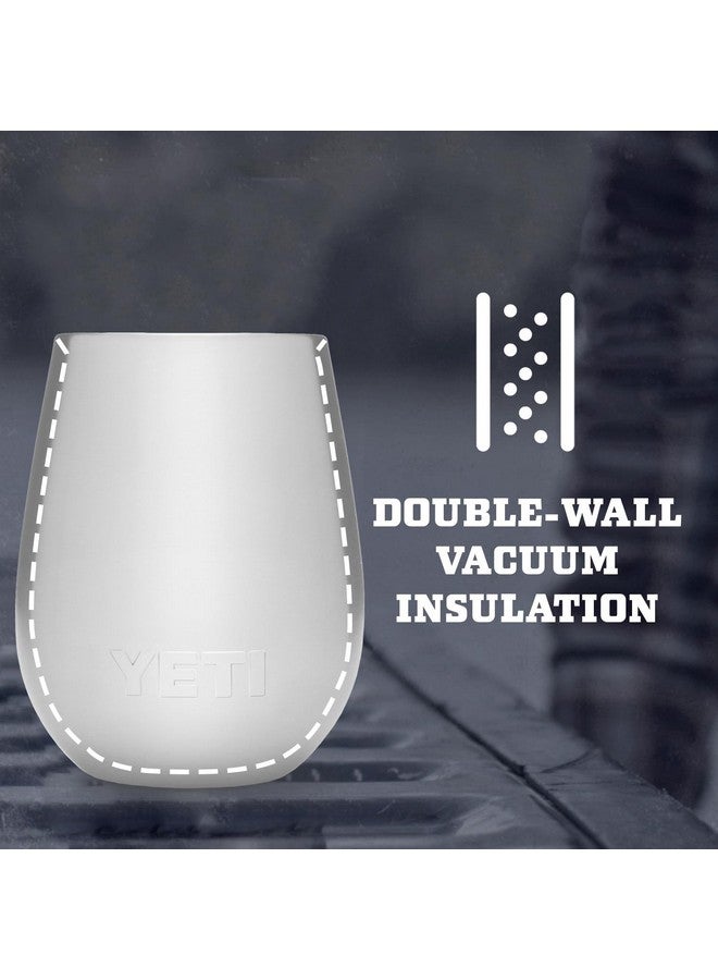 YETI Rambler 10 oz Wine Tumbler, Vacuum Insulated, Stainless Steel with MagSlider Lid, Tropical Pink - Image 4