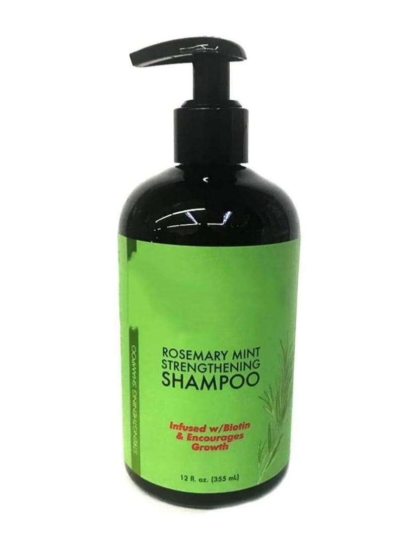 DubaiGallery Rosemary Mint Blend Strengthening Shampoo Leave In Conditioner And Hair Masque 4Pcs Set - Image 4