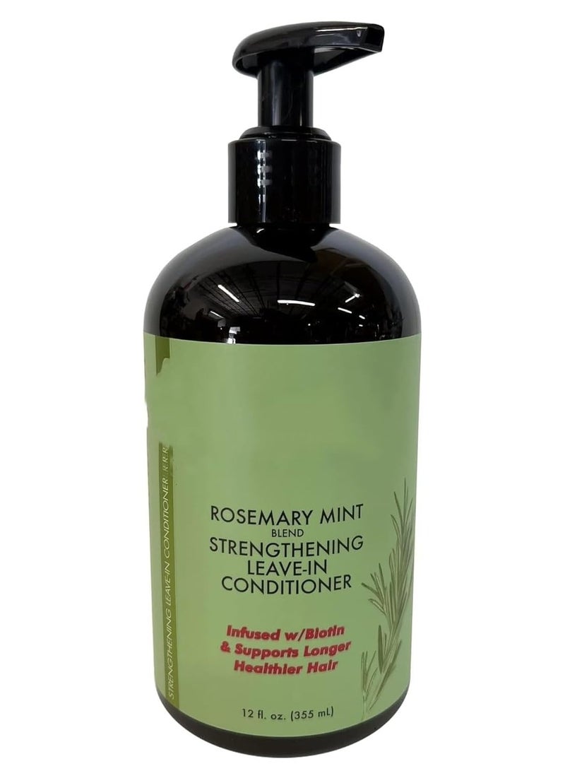 DubaiGallery Rosemary Mint Blend Strengthening Shampoo Leave In Conditioner And Hair Masque 4Pcs Set - Image 2