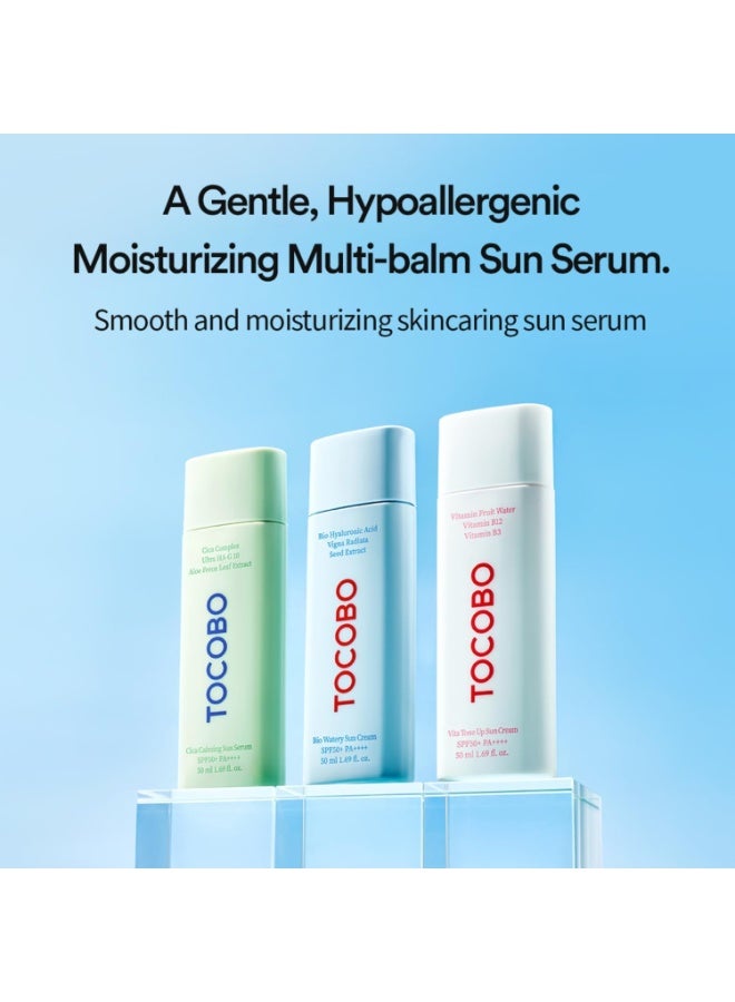 توكوبو [TOCOBO] Cica Calming Sun Serum - Image 4