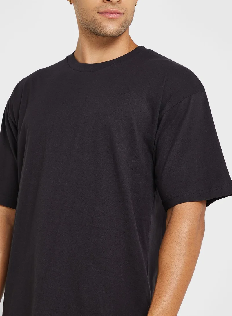 Seventy Five  Oversize Fit don’t panic t-shirt for Men | Best Price UAE